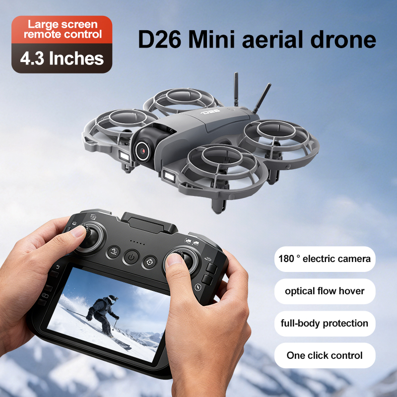 Drone D26 4K Aérien HD 180 °   - Drone Gimbal avis et prix