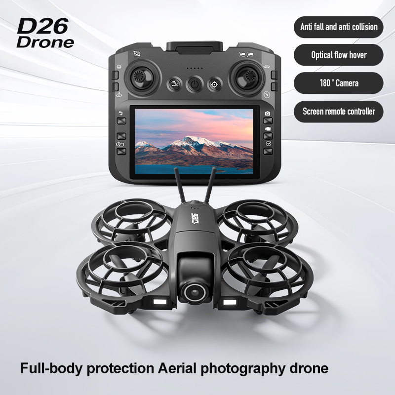 Drone D26 4K Aérien HD 180 °   - Drone Gimbal avis et prix