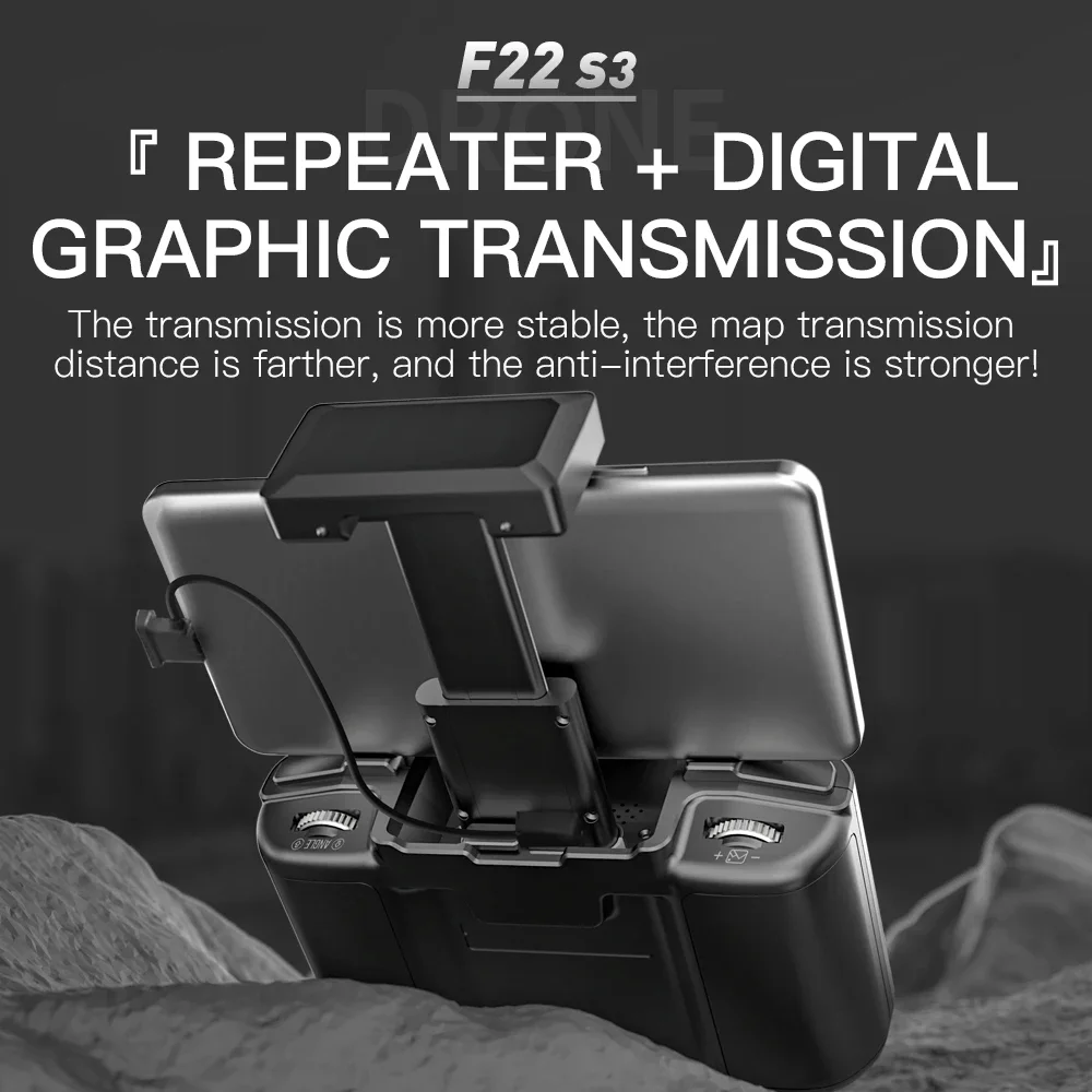 Drone pliable SJRC F22 S3 pro  - Drone Gps Mount avis et prix