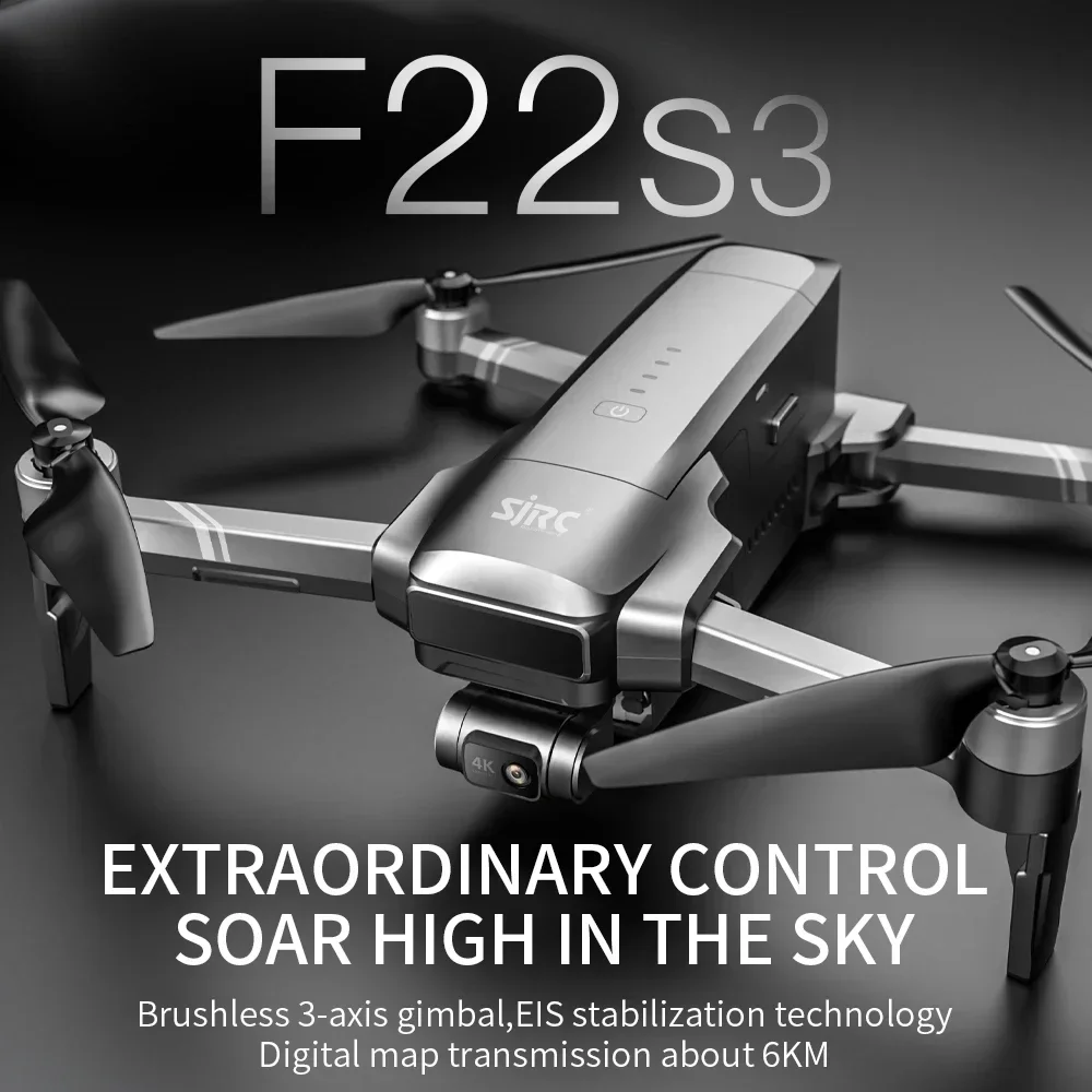 Drone pliable SJRC F22 S3 pro  - Drone Gps Mount avis et prix