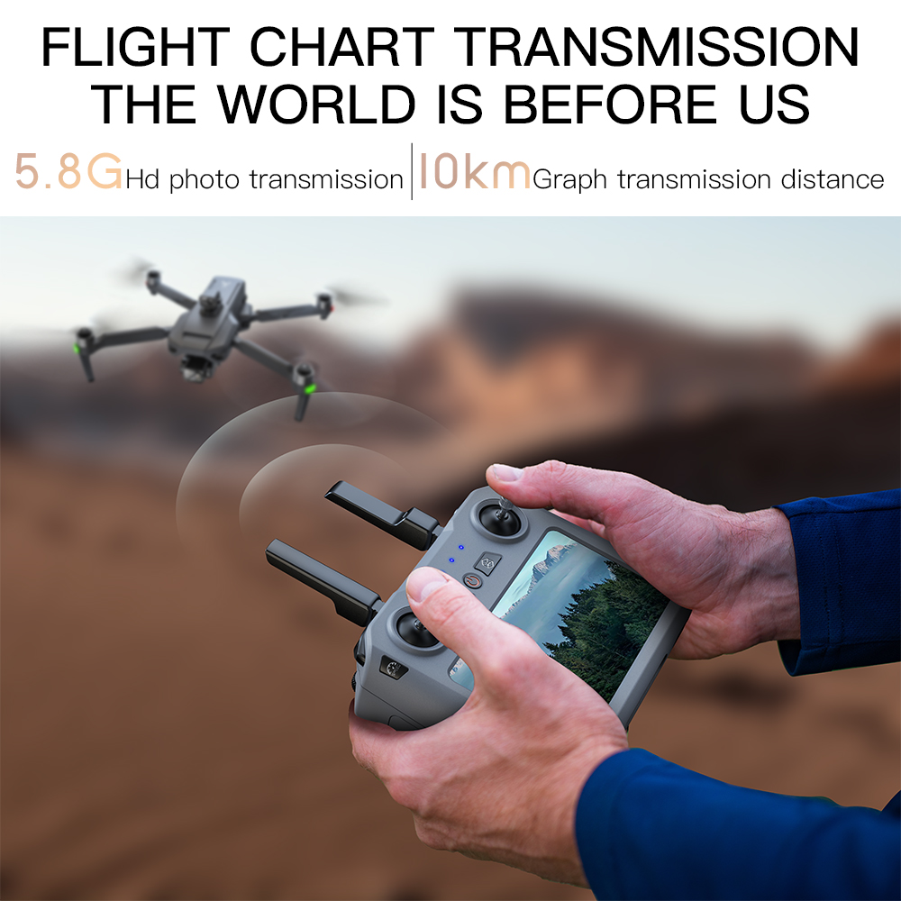 Drone GPS Teeggi SG909 MAX ave - Drone Gimbal avis et prix