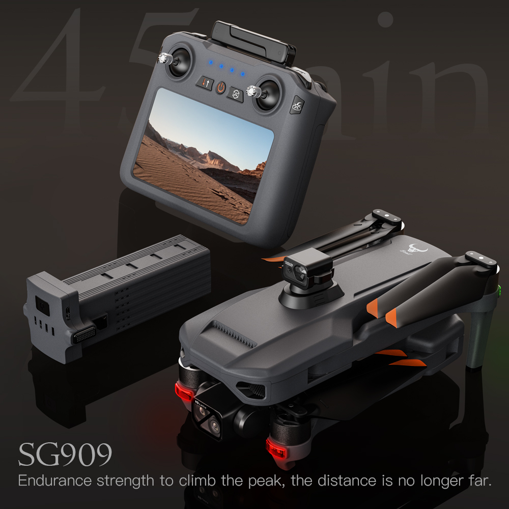 Drone GPS Teeggi SG909 MAX ave - Drone Gimbal avis et prix